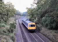 Class 101 DMU at near Chilworth