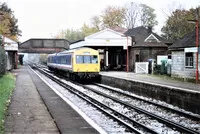 Class 101 DMU at Wanborough