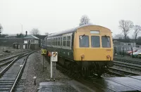 Class 101 DMU at Hereford
