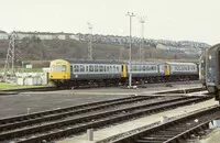 Class 101 DMU at Laira depot