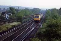 Class 101 DMU at Salfords