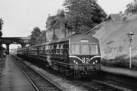 Class 101 DMU at Gravelly Hill