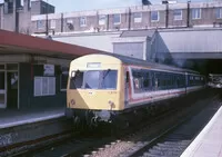 Class 101 DMU at Ealing Broadway