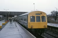 Class 101 DMU at Prestatyn