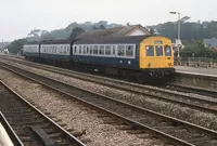 Class 101 DMU at Dawlish Warren