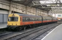 Class 101 DMU at Edinburgh Waverley