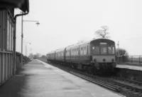 Class 101 DMU at Prestonpans