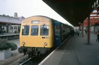 Class 101 DMU at Exeter Central