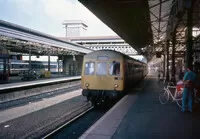 Class 101 DMU at Exeter St Davids