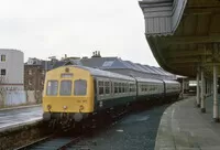 Class 101 DMU at North Berwick