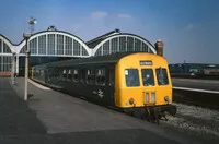 Class 101 DMU at Darlington