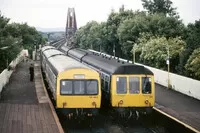 Class 101 DMU at Dalmeny