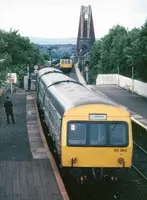 Class 101 DMU at Dalmeny