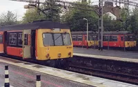 Class 101 DMU at Motherwell