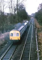 Class 101 DMU at Dunfermline