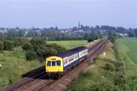 Class 101 DMU at Kings Sutton