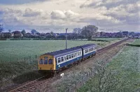 Class 101 DMU at Poppleton