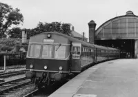 Class 101 DMU at Darlington