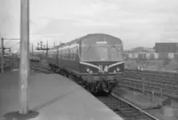 Class 101 DMU at Darlington Bank Top