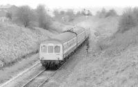 Class 101 DMU at Bradford Junction