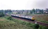 Class 101 DMU at near Water Orton