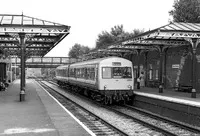 Class 101 DMU at Melton Mowbray