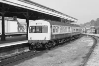 Class 101 DMU at Exeter St Davids