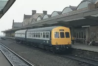 Class 101 DMU at Middlesbrough