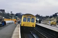 Class 101 DMU at Wellingborough