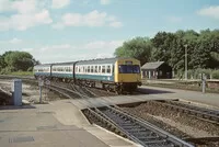 Class 101 DMU at Exeter St Davids