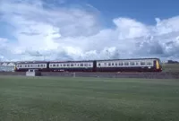 Class 101 DMU at Arbroath