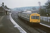 Class 101 DMU at Crediton