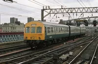 Class 101 DMU at Glasgow Central