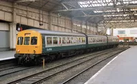 Class 101 DMU at Edinburgh Waverley