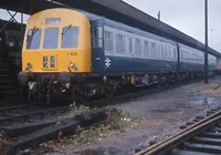 Class 101 DMU at Bristol Marsh Junction depot