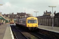 Class 101 DMU at Lowestoft