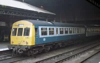 Class 101 DMU at Edinburgh Waverley