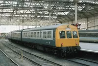 Class 101 DMU at Edinburgh Waverley