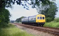 Class 101 DMU at Wilmcote