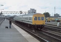 Class 101 DMU at Gloucester