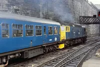 Class 101 DMU at Glasgow Queen Street