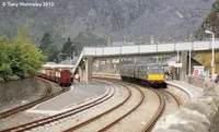 Class 101 DMU at Blaenau Ffestiniog
