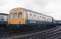 Class 101 DMU at Cowlairs Sidings
