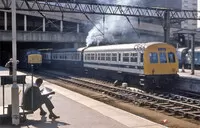 Class 101 DMU at Birmingham New Street