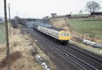 Class 101 DMU at Brownhill Junction