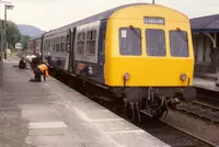 Class 101 DMU at Llanrwst