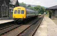 Class 101 DMU at Llanrwst
