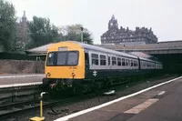Class 101 DMU at Edinburgh Waverley