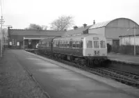 Class 101 DMU at Corstorphine