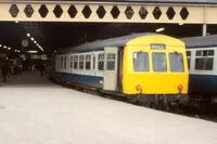 Class 101 DMU at Scarborough